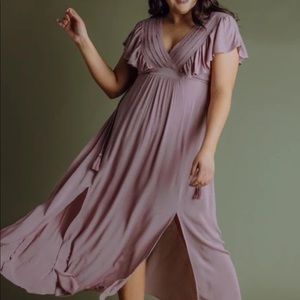 Mauve dress